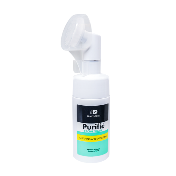purifie facial wash with brush